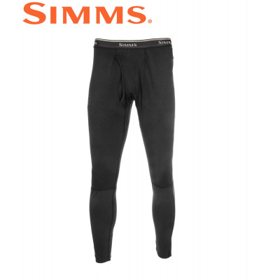 Термоштаны  Simms Heavyweight Baselayer Bottom Black