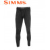 Термоштаны  Simms Heavyweight Baselayer Bottom Black