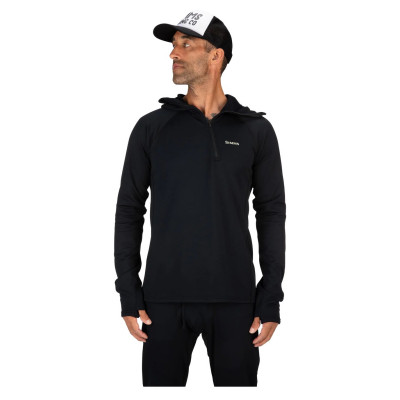 Термохуди Simms Heavyweight Baselayer Hoody Black