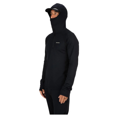 Термохуди Simms Heavyweight Baselayer Hoody Black