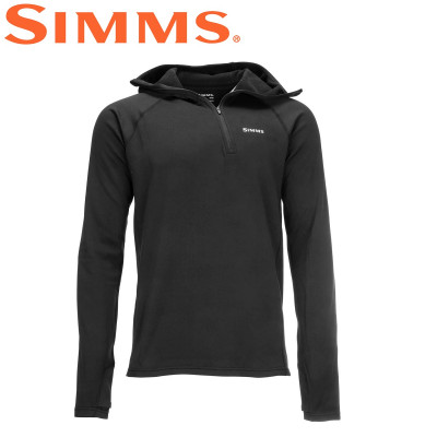 Термохуди Simms Heavyweight Baselayer Hoody Black