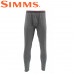 Термоштаны Simms Lightweight Core Bottom Carbon