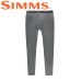 Термоштаны Simms Strata 160 Bottom Dark Grey Heather