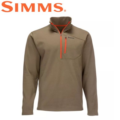 Реглан Simms Thermal 1/4 Zip Top Dark Stone
