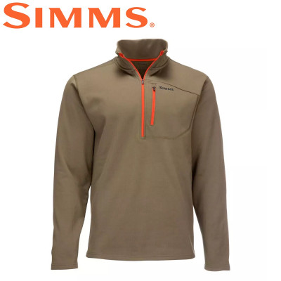 Термореглан Simms Thermal 1/4 Zip Top Dark Stone