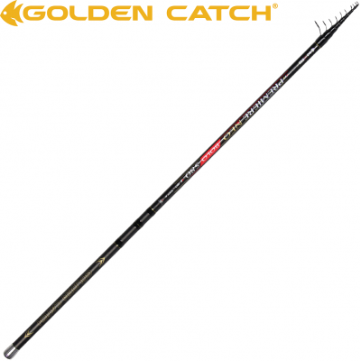 Поплавочное удилище с кольцами Golden Catch×Tica Premiere NEO Bolo длина 4,8м тест 30-60гр