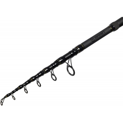 Удилище карповое телескопическое Brain Apex Tele Carp Black длина 3,6м тест 3,5lbs