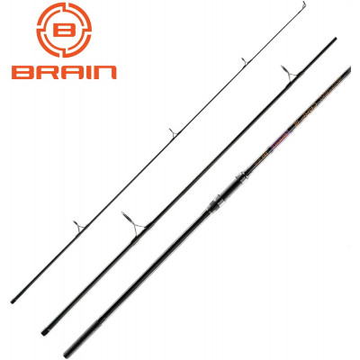 Удилище карповое трёхчастное Brain Apex Carp длина 3,6м тест 3,5lbs