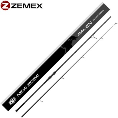 Удилище карповое Zemex 24 Raven 13ft длина 3,96м тест 3,75lb