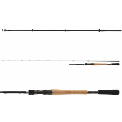 Спиннинг байткастинговый Daiwa Pro Staff Vertical Baitcast длина 2,1м тест 14-35гр