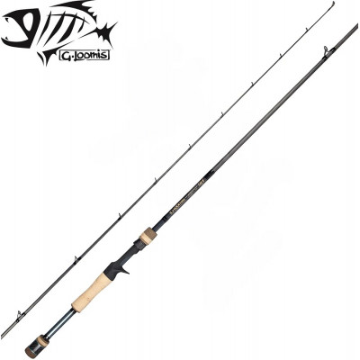 Штекерное кастинговое удилище G.Loomis GLX Jig & Worm Casting GLX 852C JWR длина 2,16м тест 3,5-10,5гр