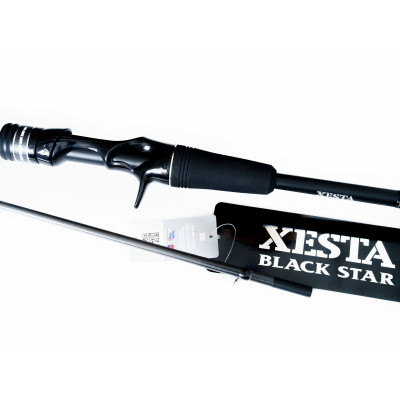 Удилище кастинговое Xesta Black Star 2025 B66M-T Urban Squad длина 1,99м тест 1,5-20гр