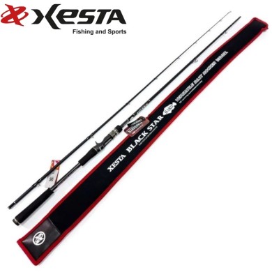 Удилище кастинговое Xesta Black Star Hard B85MHX Versatile Bait Rocker длина 2,59м тест 10-42гр