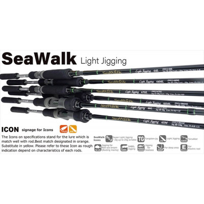 Спиннинг Yamaga Blanks SeaWalk Light Jigging