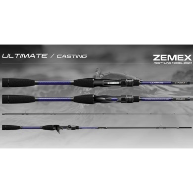 Удилище кастинговое Zemex 24 Ultimate Casting C-702MH длина 2,13м тест 10-40гр