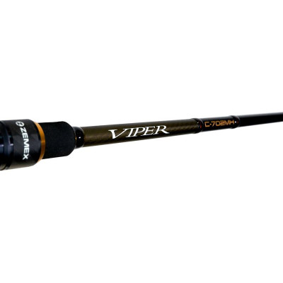 Байткастинговый спиннинг Zemex Viper Casting C662L длина 1,98м тест 4-16гр