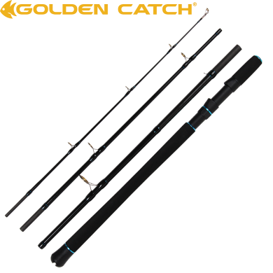 Лодочное удилище четырёхчастное Golden Catch Passion Boat Travel длина 2,13м тест 40-160гр