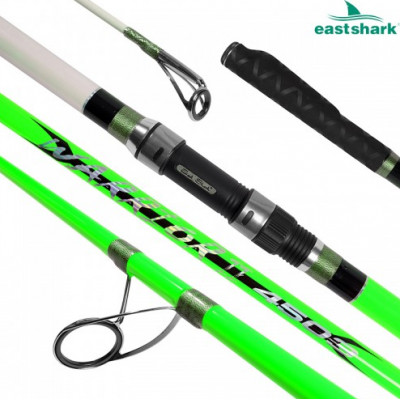 Удилище сюрфовое EastShark Warrior II Surf длина 4,5м тест 100-250гр зеленое