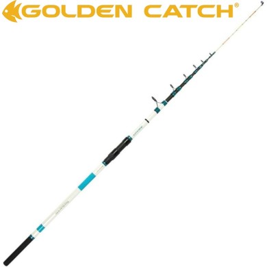 Удилище сюрфовое Golden Catch Amullet TeleSurf длина 4,2м тест 100-220гр