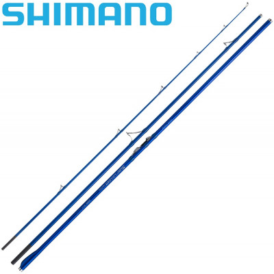 Удилище сюрфовое трёхчастное Shimano Surf Leader Ultra 450BX Tubular длина 4,5м тест до 225гр 