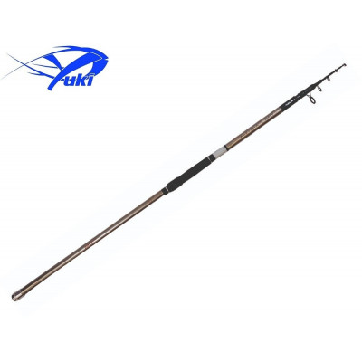 Удилище сюрфовое телескопическое Yuki Alkimia Telescopic Surf Casting Fishing Rod длина 4,2м тест 50-120гр