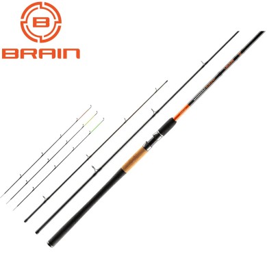 Удилище фидерное Brain Apex New длина 3,9м тест до 120гр
