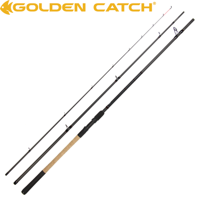 Удилище фидерное Golden Catch Bionic Feeder Black Edition 390H длина 3,9м тест до 150гр