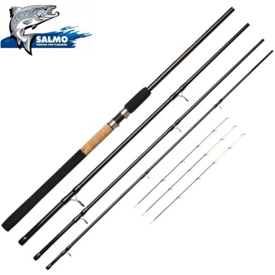 Удилище фидерное Salmo Sniper Feeder Travel 150 длина 3,6м тест 150гр