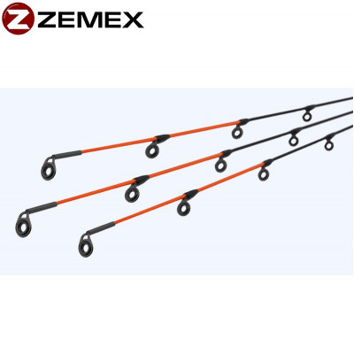 Сменная фидерная вершинка Zemex Iron Graphiteтест 140гр оранжевая