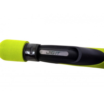 Удочка зимняя Jig It & Hearty Rise Team Dubna Vib Special Compact Lime TDVSCL-72MH длина 72см тест до 30гр