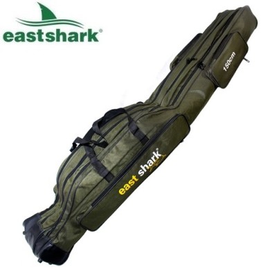 Чехол на 3 секции EastShark Green Case длина 1,5м зелёный
