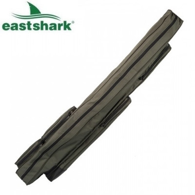 Чехол односекционный EastShark Rod Case Green длина 1,55м зелёный