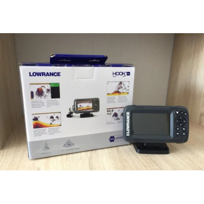 Эхолот-картплоттер Lowrance HOOK2-4x Bullet Skimmer CE ROW